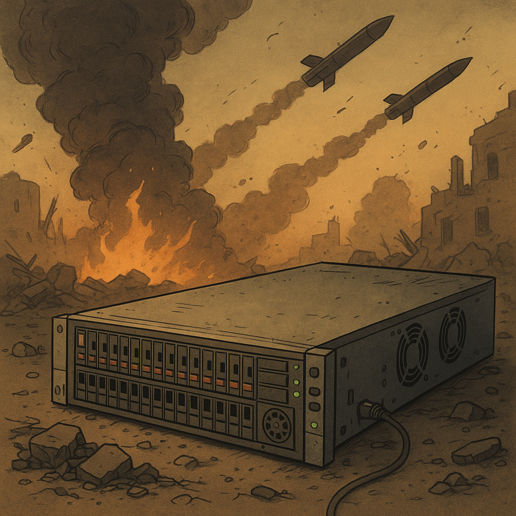 سرورهای جنگ‌زده