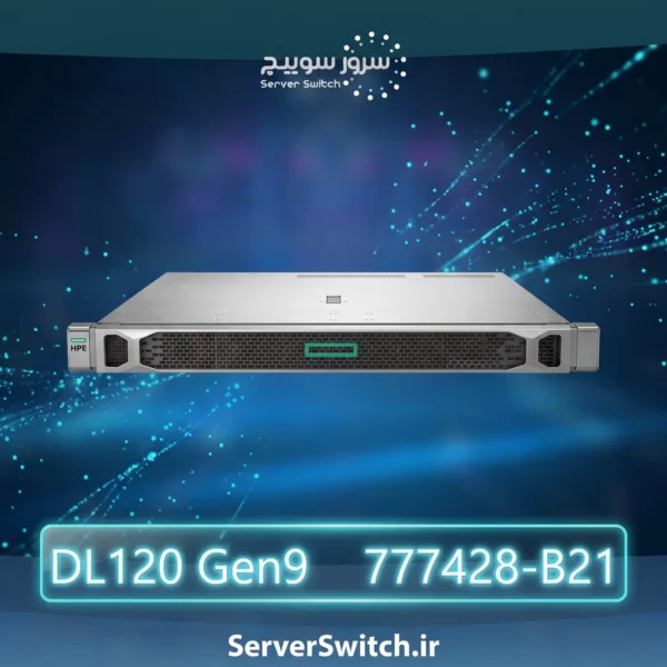 سرور اچ پی HPE ProLiant DL120 Gen9 Non-Hot Plug 4LFF CTO Server 777428-B21