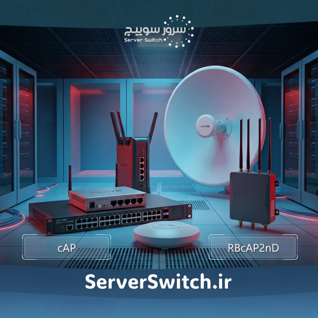 اکسس پوینت سقفی میکروتیک MikroTik cAP مدل RBcAP2nD